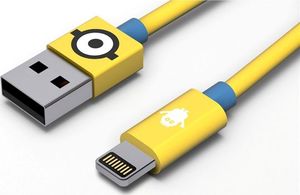 Kabel USB Tribe USB-A - Lightning 1.2 m Żółty (CLR22100) 1