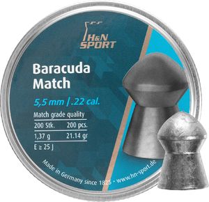 H&N Sport Śrut Diabolo H&N Baracuda Match 5,52 mm 200 szt. uniwersalny 1
