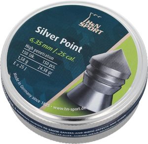 H&N Sport Śrut diabolo H&N Silver Point kal. 6.35 mm 150 szt. - 92346350003 uniwersalny 1