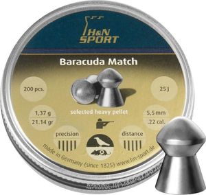 H&N Sport Śrut diabolo H&N Baracuda Match 5,53 mm 200 szt. uniwersalny 1