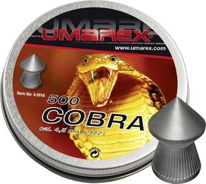 Umarex Śrut diabolo Cobra Pointed Ribbed 4.5mm 500szt. 1