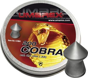 Umarex Śrut diabolo Cobra Pointed Ribbed 5.5mm 200szt. 1