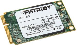 Dysk SSD Patriot 120 GB 2.5" mSATA  (PP120GSM3SSDR) 1