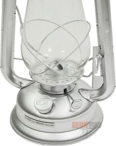 MFH Lampa Naftowa 28 cm Srebrna 3