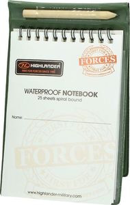 Highlander Highlander Notes Wodoodporny z Ołówkiem Waterproof Notebook uniwersalny 1