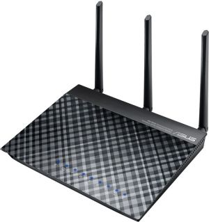 Router Asus DSL-N16U Wi-Fi ASDS2/2+ N300 4xLAN 3xAntenna 5dBi (DSL-N16U) 3