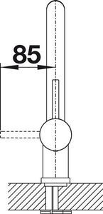 Bateria kuchenna Blanco Linus stojąca stal szlachetna szczotkowana (517183) 4