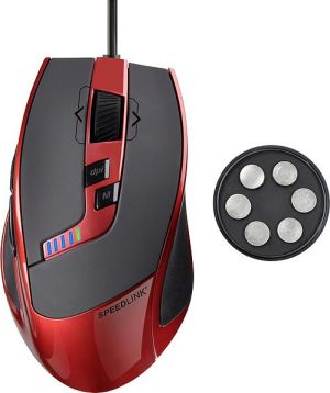 Mysz Speedlink KUDOS RS Gaming - 5700 dpi (SL-6398-RD-01) 1