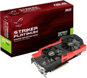 Karta graficzna Asus GeForce ROG GTX 760 Platinum, 4GB GDDR5 (256 Bit), HDMI, 2xDVI, DP (STRIKER-GTX760-P-4GD5) 2