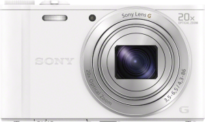 Aparat cyfrowy Sony DSC-WX350 biały 1