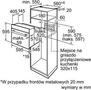 Piekarnik Bosch HBN 231E2 4