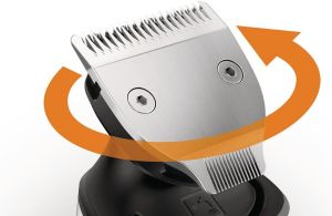 Maszynka do włosów Philips QS 6141/32 Srebrno-pomarańczowy 4