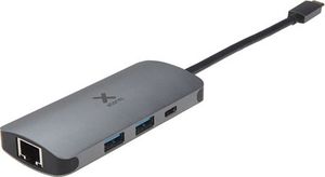 HUB USB Xtorm 1x RJ-45 1x USB-C  + 2x USB-A 3.0 (XC004) 1