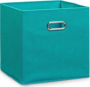 Zeller ZELLER Pudełko gładkie z otworem, 32x32x32cm, kolor turkusowy uniwersalny 1