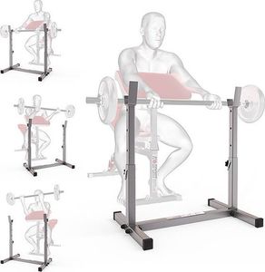 K-Sport Stojak treningowy do ćwiczeń pod ławkę sztangę gryf modlitewnik (KSH016) 2