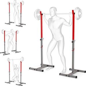 K-Sport Stojaki treningowe do ćwiczeń pod sztangę ławkę gryf 280kg 2 sztuki (KSH012) 2