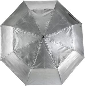 Kemer Składany parasol automatyczny KEMER Srebrny uniwersalny 1