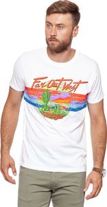 Wrangler Koszulka męska T-shirts Out Tee Real Wh r. XL (W7C30FQW1) 1