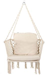 Saska Garden Hamak ażurowy fotel wiszący 72 x 62 6