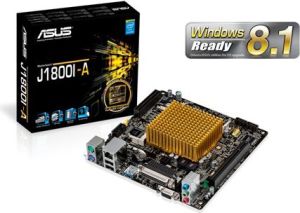 Płyta główna Asus MB J1800I-A, Intel® Celeron® dual-core J1800 , 2xSODIMM DDR3L, VGA, mini ITX (90MB0H00-M0EAY0) 1
