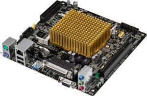 Płyta główna Asus MB J1800I-A, Intel® Celeron® dual-core J1800 , 2xSODIMM DDR3L, VGA, mini ITX (90MB0H00-M0EAY0) 2