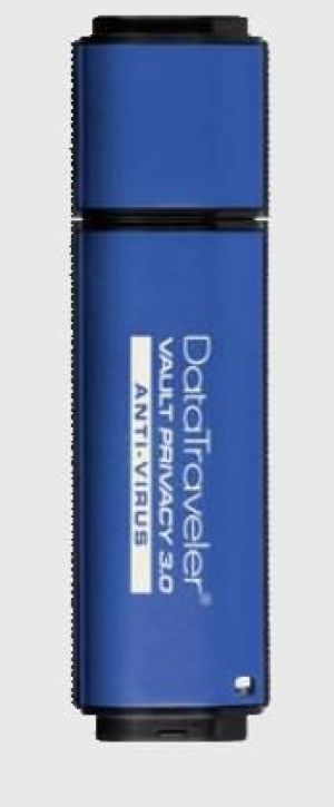 Pendrive Kingston USB 3.0 DataTraveler 8GB DTVP30AV Szyfrowanie 256bit / AES + ESET (AVDTVP30AV/8GB) 1