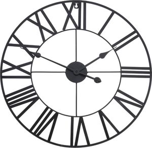 Segnale zegar ścienny metalowy duży Retro Loft 57 cm uniwersalny 1