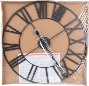 Segnale zegar ścienny metalowy duży Retro Loft 47 cm uniwersalny 3