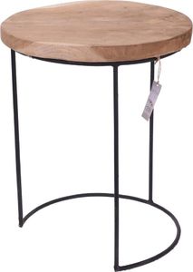 Home Styling Collection Stolik KAWOWY nowoczesny okrągły zestaw 3 szt. uniwersalny 2