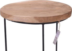 Home Styling Collection Stolik KAWOWY nowoczesny okrągły zestaw 3 szt. uniwersalny 3