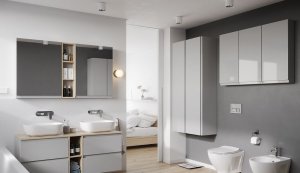 Cersanit Szafka wisząca Moduo 40 biała (K116-018) 4