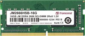 Pamięć do laptopa Transcend JetRam, SODIMM, DDR4, 16 GB, 2666 MHz, CL19 (JM2666HSB-16G) 1