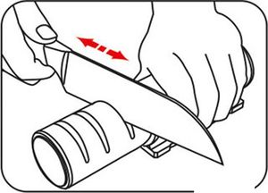 Taidea Taidea Diamentowa ostrzałka do noży TG1202 uniwersalny 4