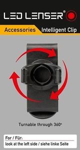 Latarka Ledlenser Uchwyt Ledlenser Intelligent Clip do P7.2 T7.2 M7 uniwersalny 3