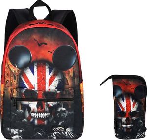 Cogito Plecak szkolny H-2077A czerwony 6