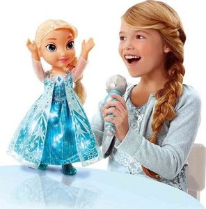 Jakks Pacific Śpiewająca Elsa z mikrofonem Kraina Lodu PL 4