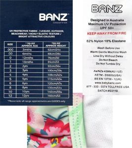 Banz Majtki strój kąpielowy dzieci 120c dół bikini BANZ uniwersalny 2
