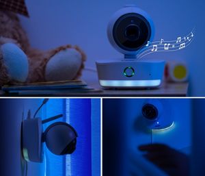 Niania Reer Niania video ekran 4,3'' termometr kołysanka REER uniwersalny 6