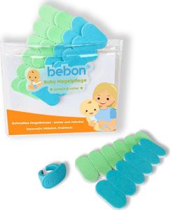 Bebon Pilnik BEBON do paznokci dla niemowląt O+ 36 sztuk uniwersalny 2