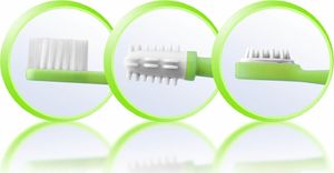 Reer Szczoteczki do zębów dzieci niemowląt 3m-cy+ REER uniwersalny 2