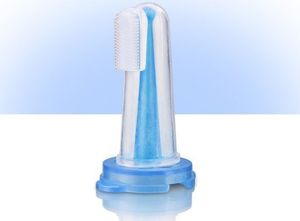 Reer Szczoteczka do zębów na palec + pojemnik, REER uniwersalny 4