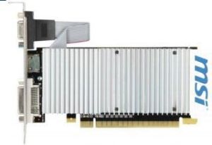 Karta graficzna MSI GeForce 210 512MB (1GB TC) DDR2 (64 bit) HDMI, DVI, D-Sub (N210-TC1GD3H/LP) 1