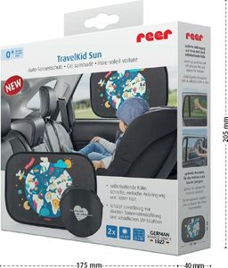 Reer Przeciwsłoneczna osłonka elektrost 2szt UV50+ REER uniwersalny 11