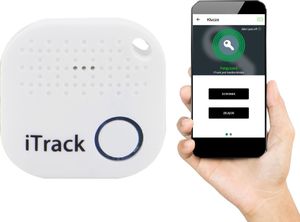 Acurel iTrack2 lokalizator kluczy Bluetooth GPS biały uniwersalny 1