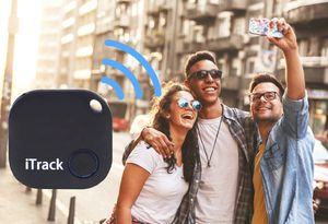 Acurel iTrack1 lokalizator kluczy Bluetooth GPS czarny uniwersalny 3