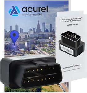 Moduł GPS Acurel Lokalizator OBD2 do samochodu / ciężarówki uniwersalny 4
