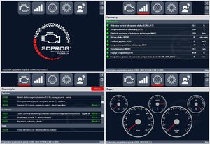 SDPROG Polski program diagnostyczny OBD2 WIN iOS Android BOX uniwersalny 3