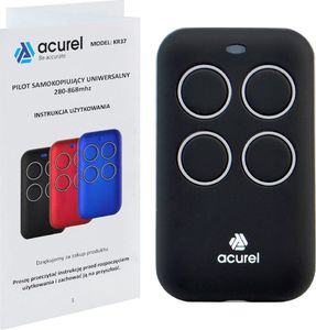 Acurel Pilot samokopiujący uniwersalny 280-868MHz Czarny uniwersalny 7