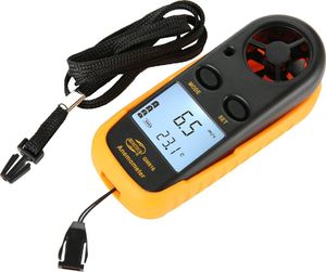 Benetech Anemometr wiatromierz z wyświetlaczem LCD uniwersalny 5