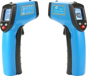 Benetech Bezdotykowy termometr pirometr laserowy -50 ~ 400°C + baterie AAA Varta (w blistrze) uniwersalny 5